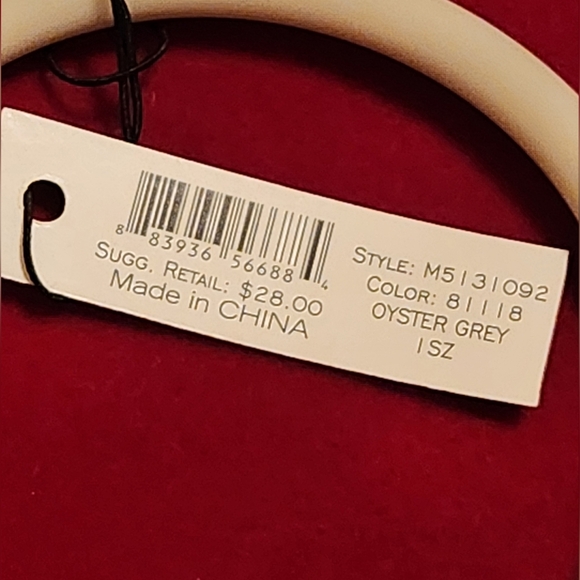 Marc By Marc Jacobs Oyster Grey Bracelet with Gold Charm - Picture 3 of 4